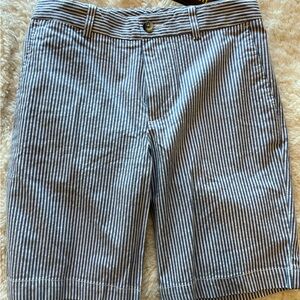 Ralph Lauren Navy and White Striped Shorts